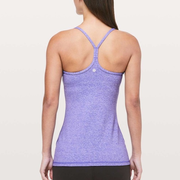 Lululemon Power Y Tank *Luon - Heathered Iris Flower - Picture 5 of 5